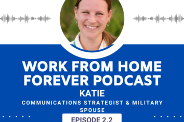 cover art for Katie B episode 2.2 - communications strategist and military spouse